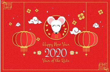 山西通益金屬攜全體員工祝大家：五福全到，鼠年?duì)N爛！
